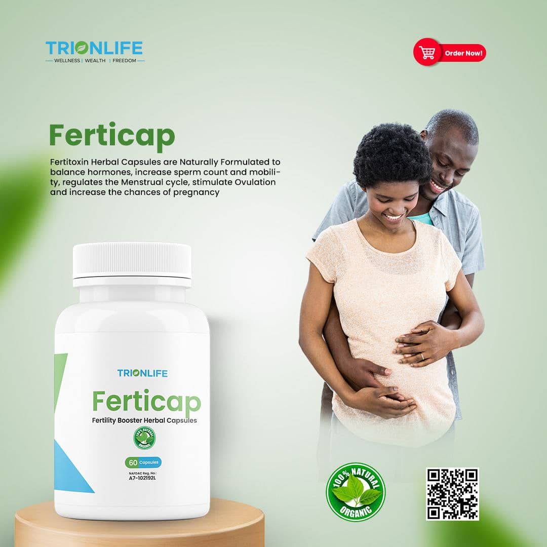 Trion Ferticap Fertility Booster Herbal Capsule